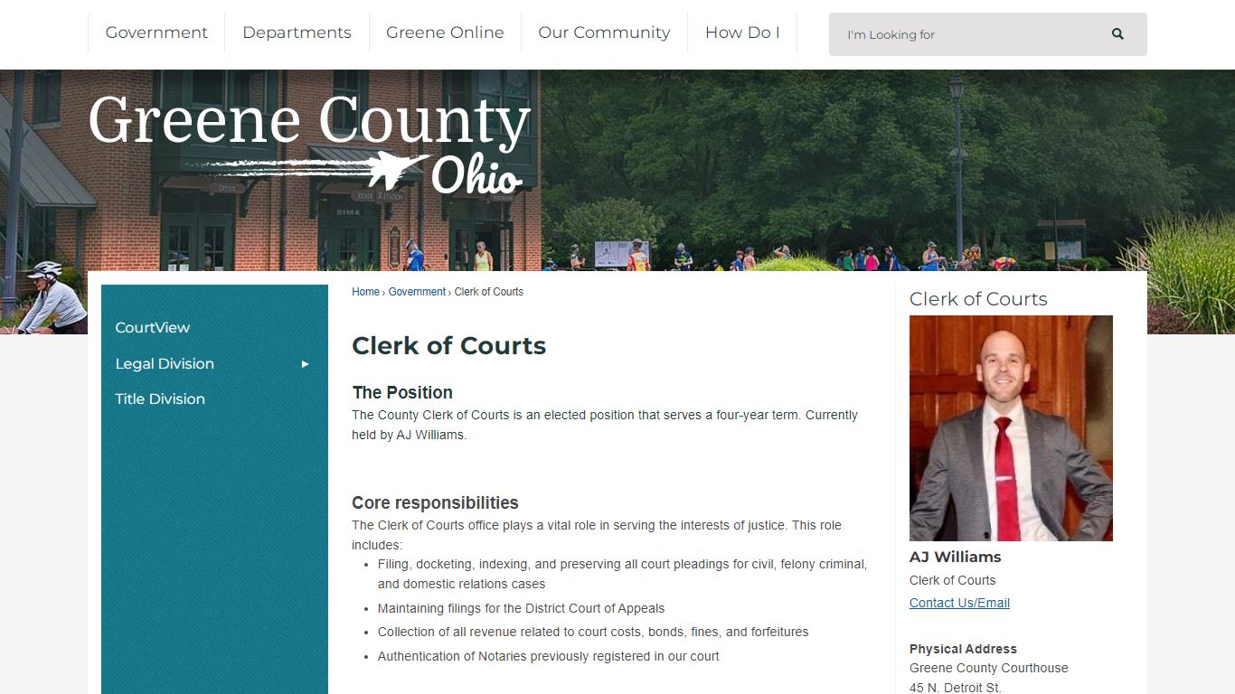 Clerk of Courts | Greene County, OH - Official Website